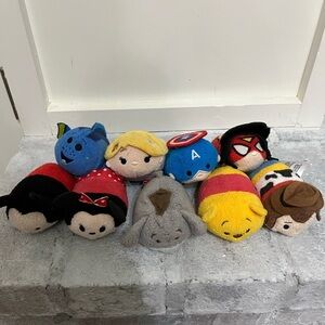 Tsum tsum plush lot